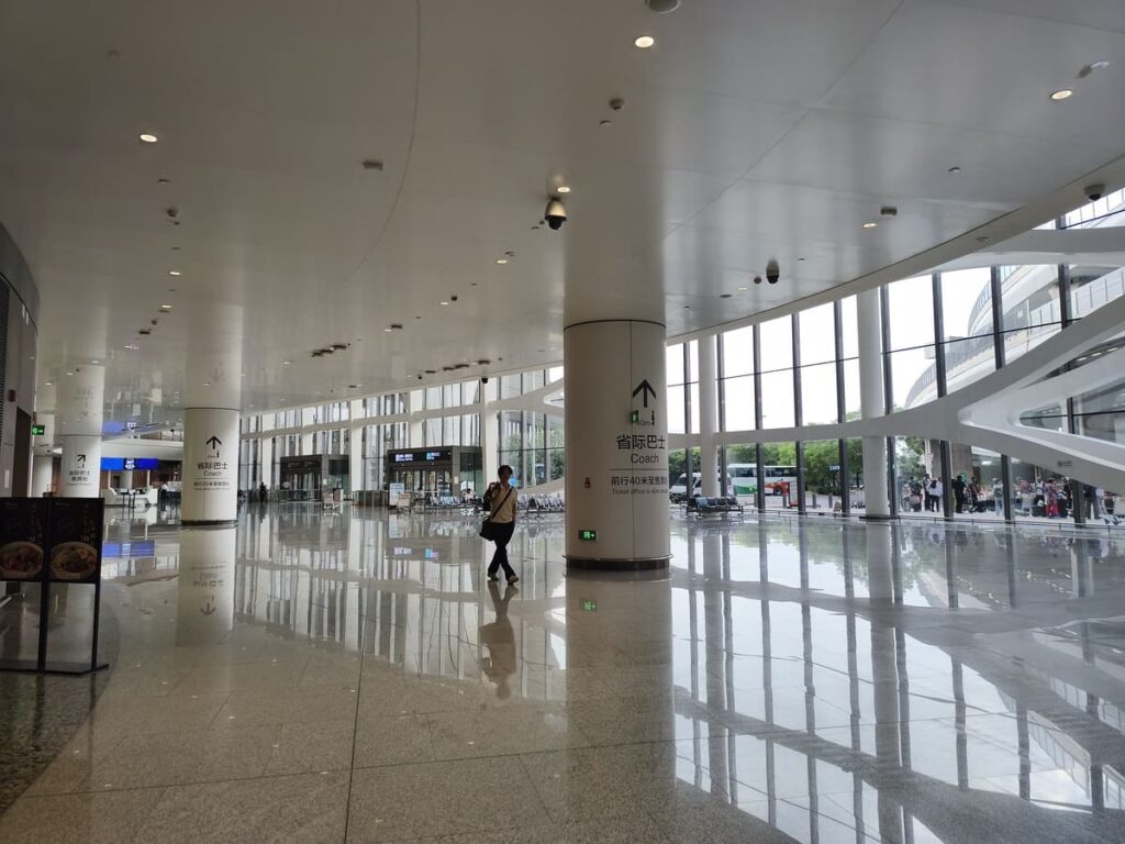 DAX airport walk to hotel shuttle