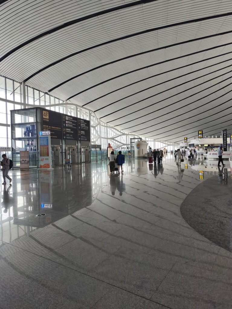 Landside terminal at DAX