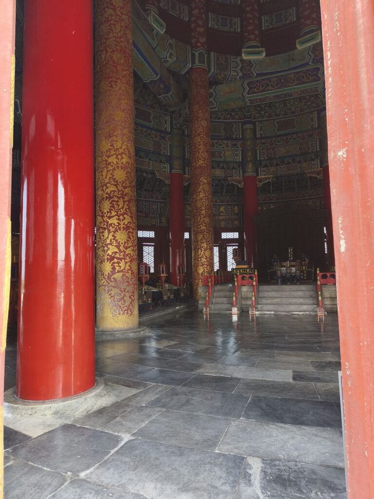 Interior of Hall of Prayer for Good Harvests