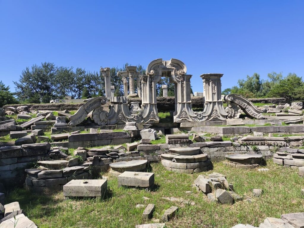 Ruins at Yuanmingyuan