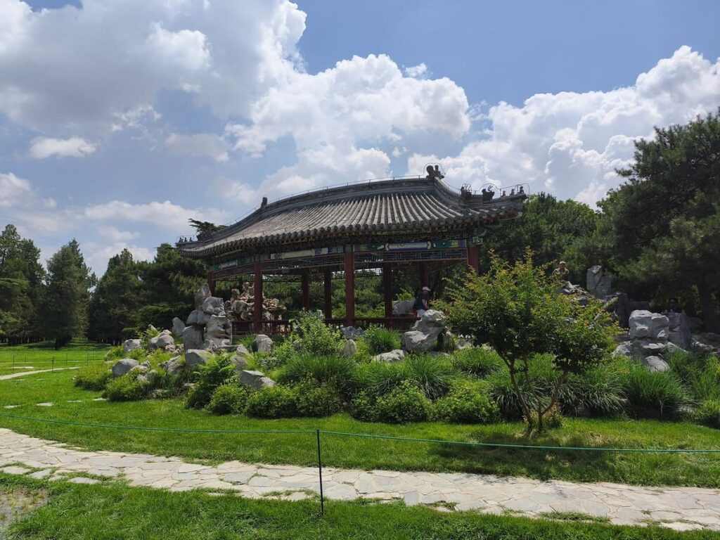 Fan-shaped Pavillion at Temple of Heaven