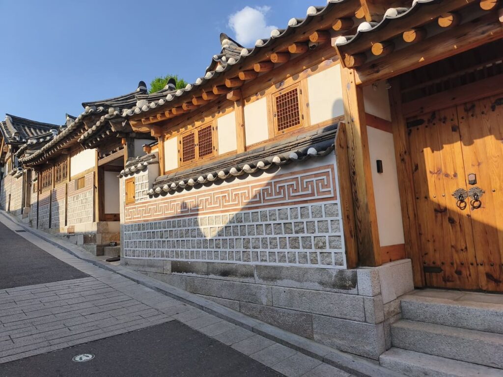Charming houses in Bukchon Hanok Village